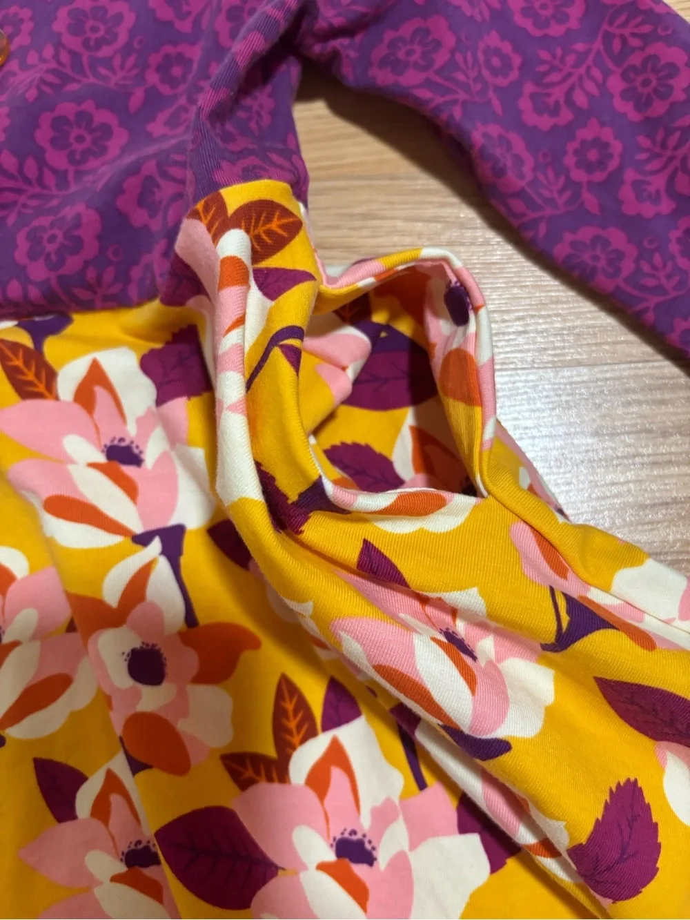 “Wildflower” dress with matching ruffles size 4